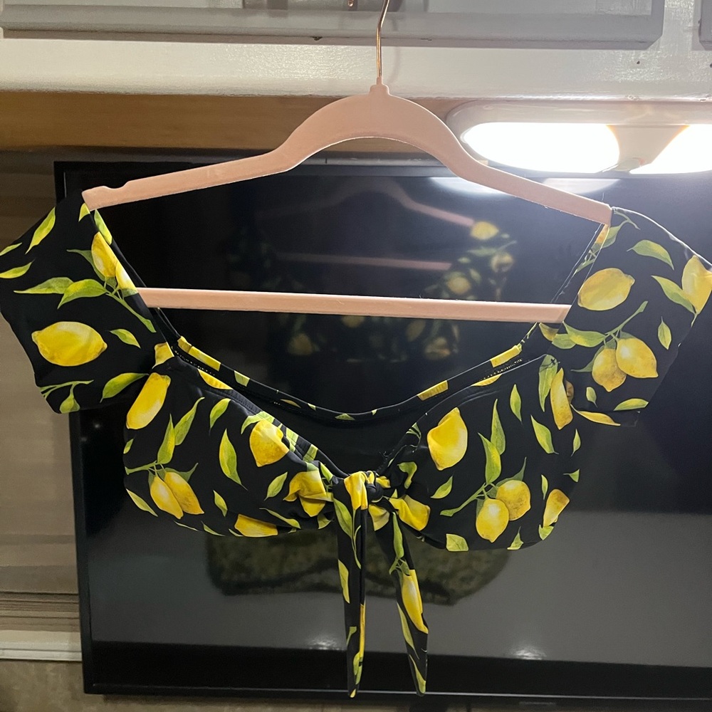 NW&WOT GIANNI BINI LEMON SWIM BUNDLE SET π - Picture 3 of 10